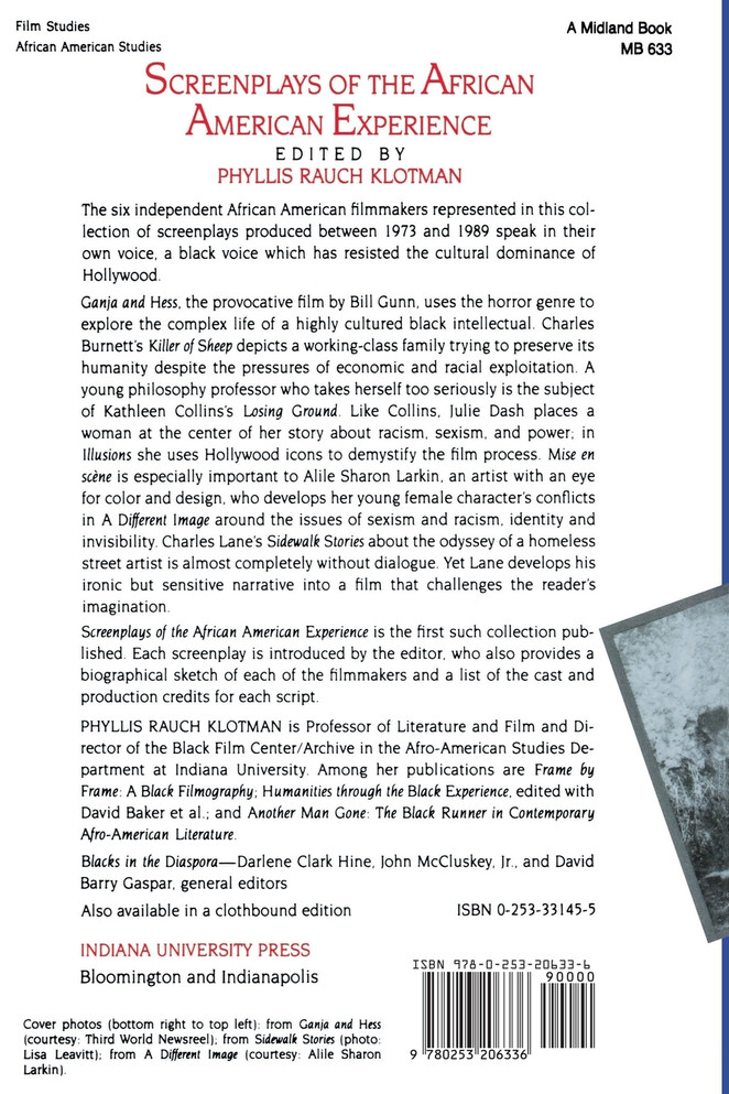 Screenplays of the African-American Experience