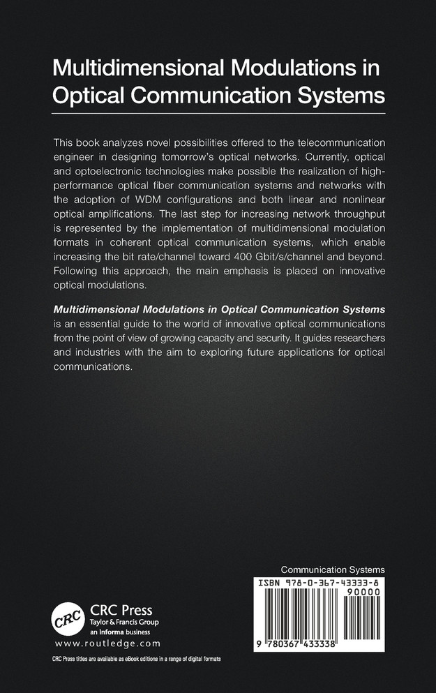 Multidimensional Modulations in Optical Communication Systems
