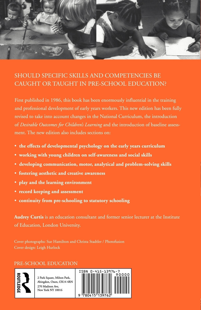 A Curriculum for the Pre-School Child