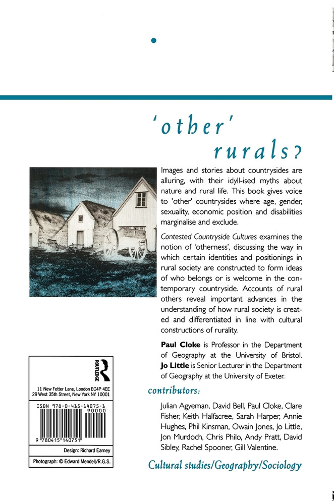 Contested Countryside Cultures