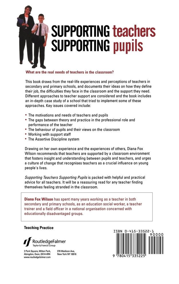 Supporting Teachers Supporting Pupils