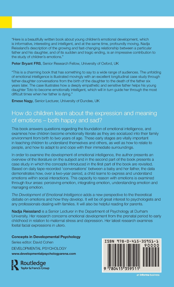 The Development of Emotional Intelligence