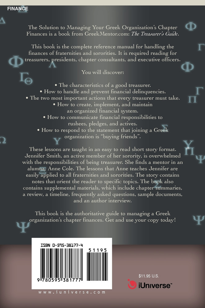 The Treasurer's Guide