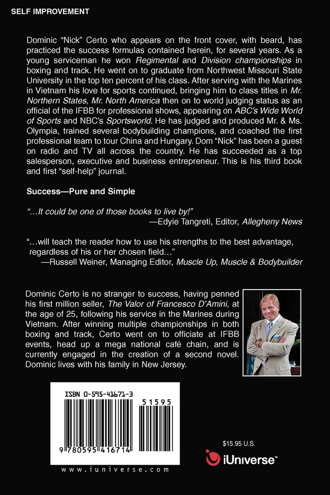Success-Pure and Simple