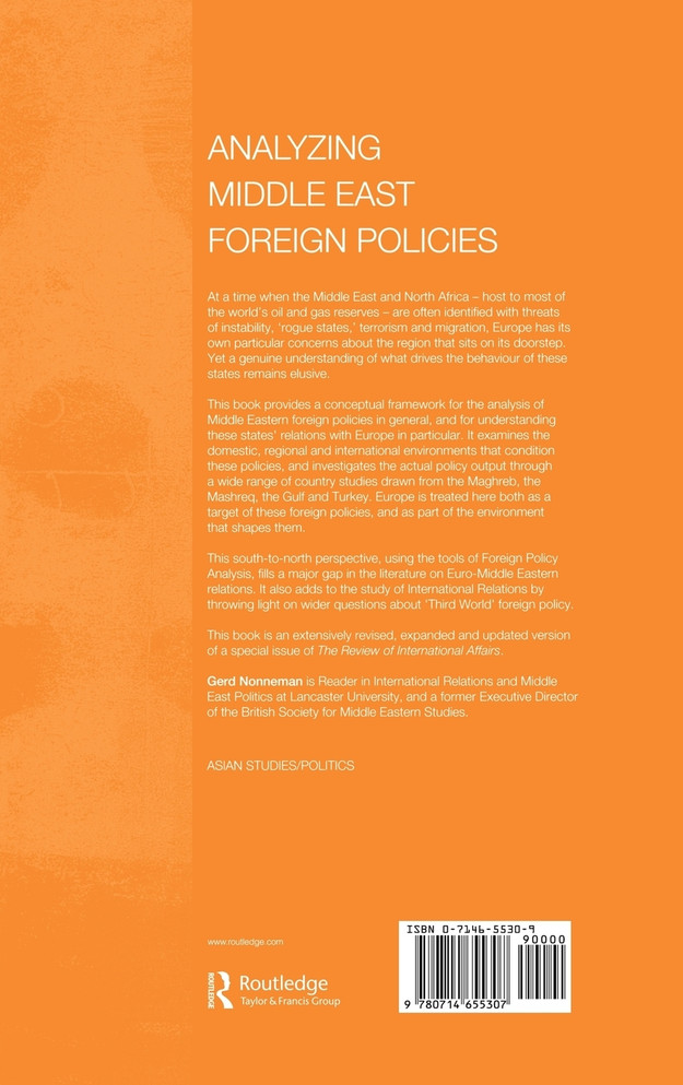 Analysing Middle East Foreign Policies