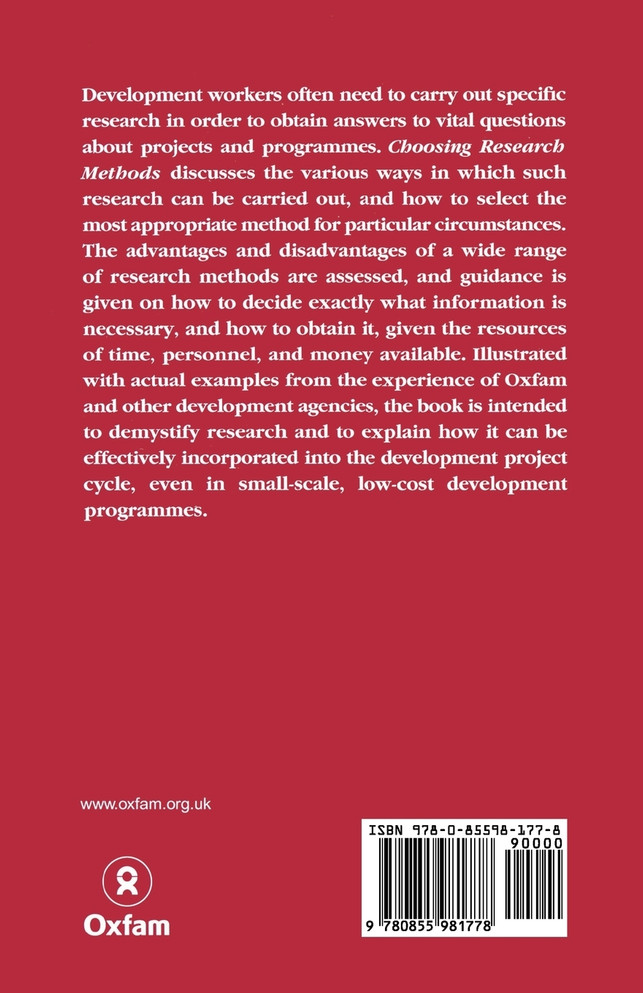 Choosing Research Methods