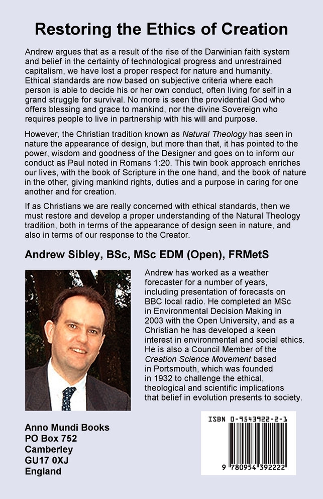 Restoring the Ethics of Creation