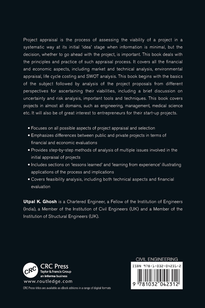 Appraisal and Selection of Projects