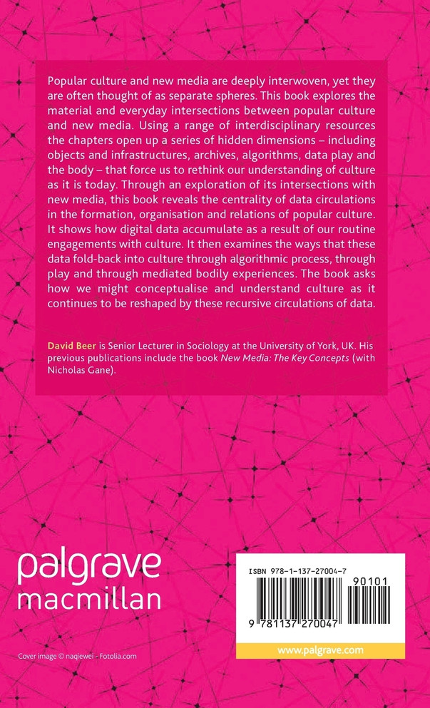 Popular Culture and New Media