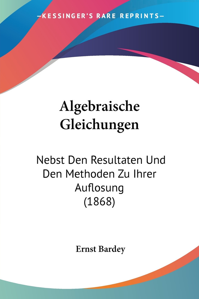 Algebraische Gleichungen