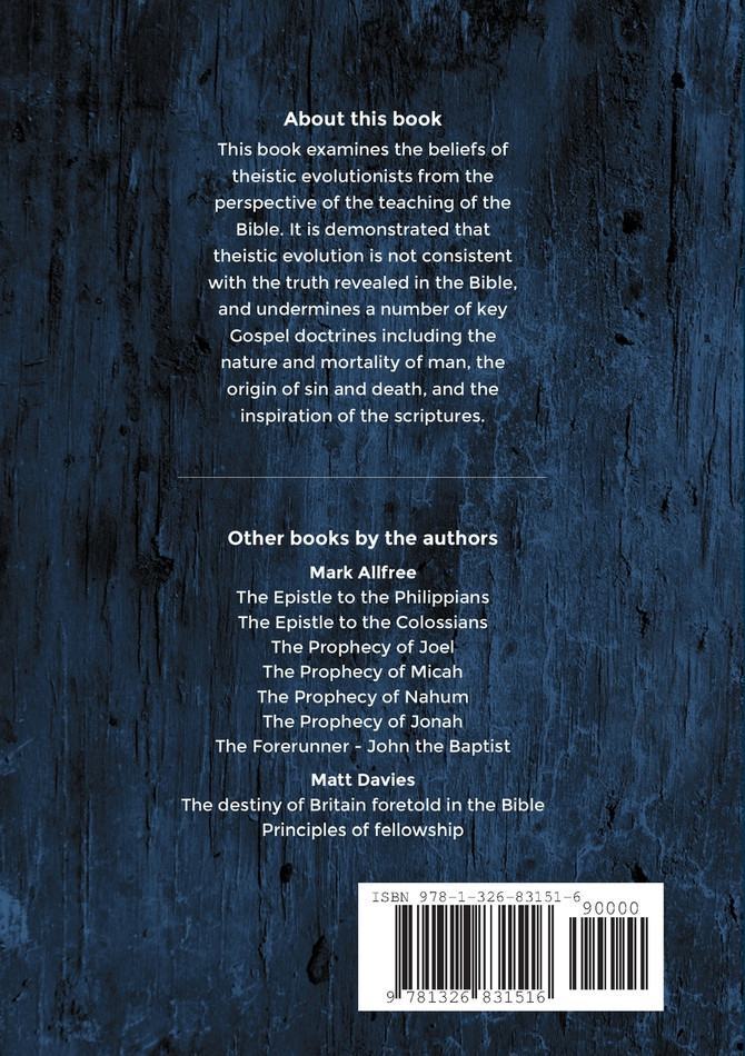 The Deception of Theistic Evolution