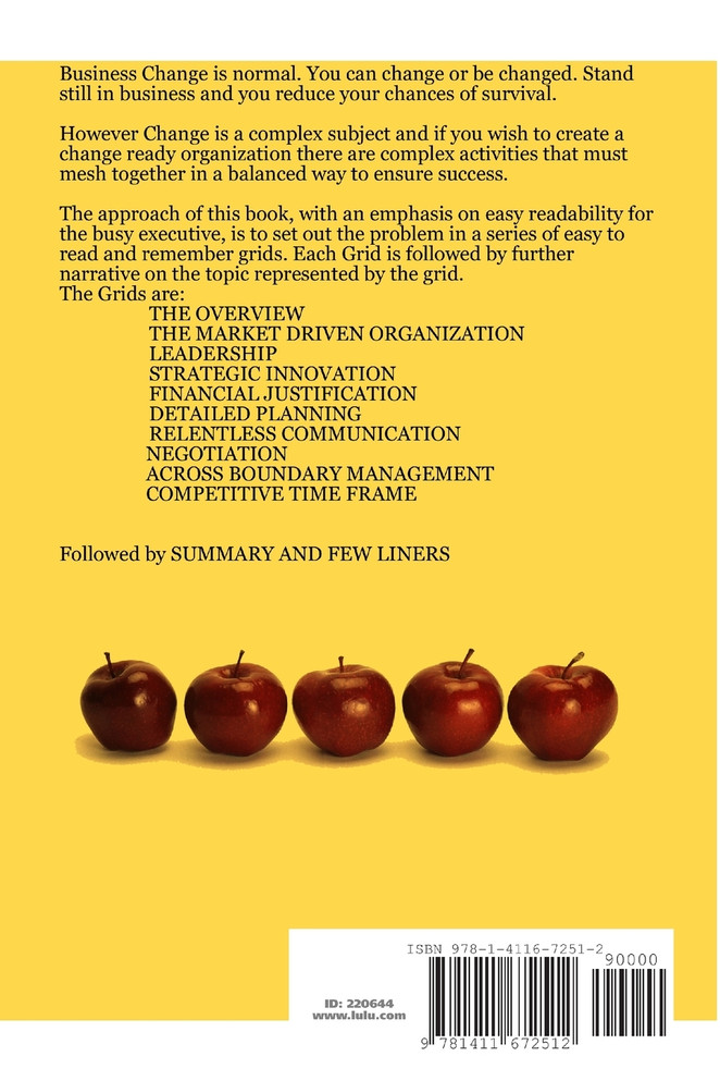 THE BUSINESS CHANGE GRIDS          A Practitioner's Guide