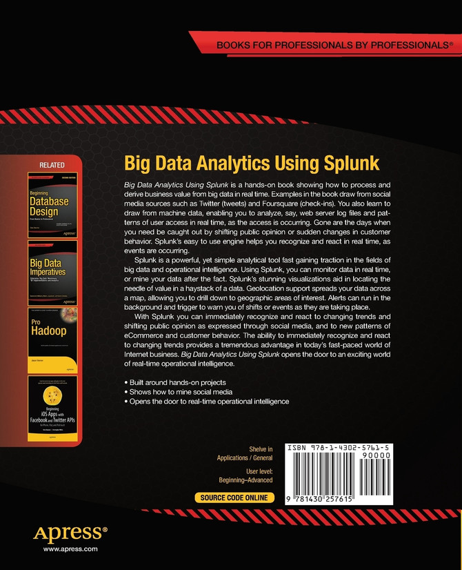 Big Data Analytics Using Splunk
