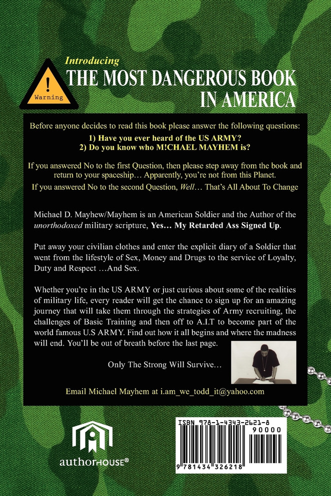 Yes... My Retarded Ass Signed Up