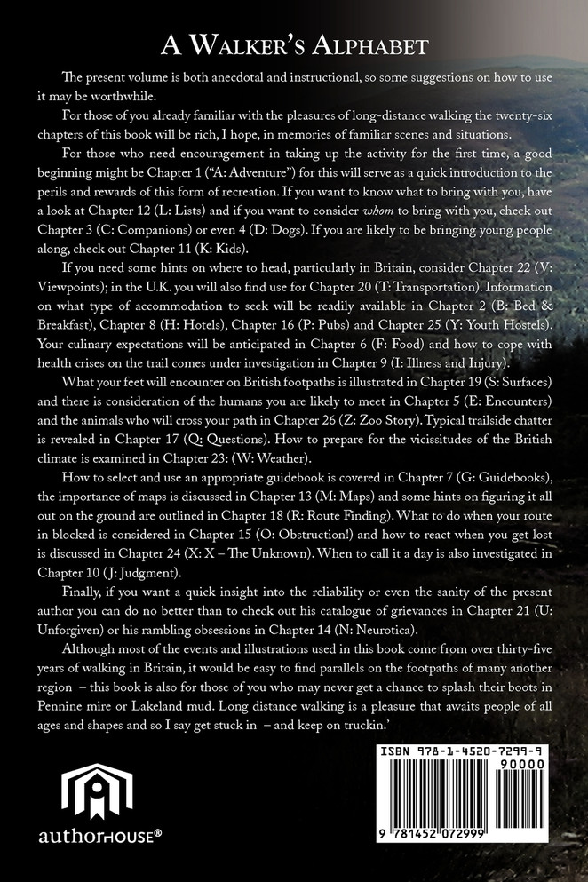 A Walker's Alphabet
