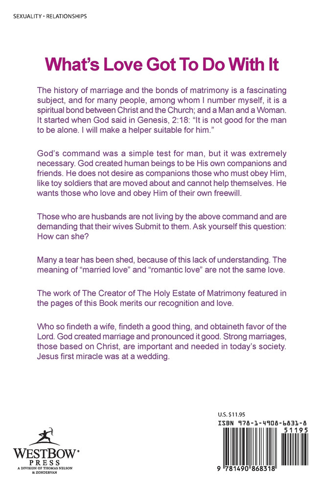 What's Love Got To Do With It