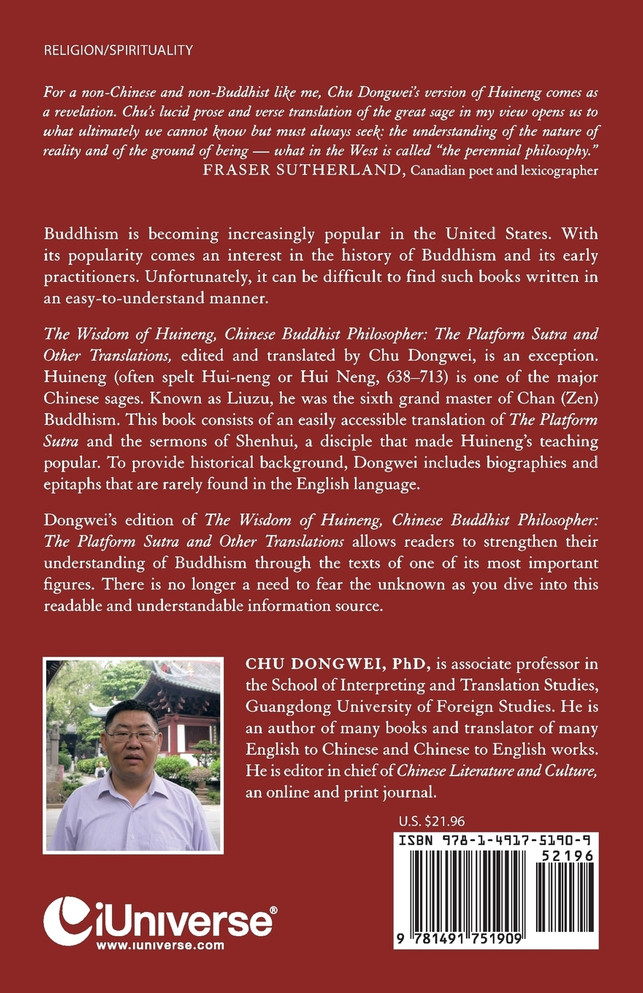 The Wisdom of Huineng, Chinese Buddhist Philosopher