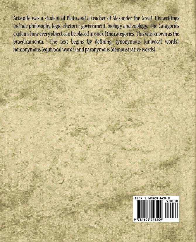 The Categories - Aristotle