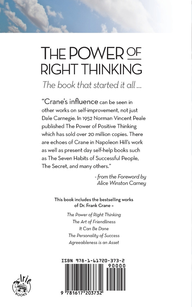 The Power of Right Thinking