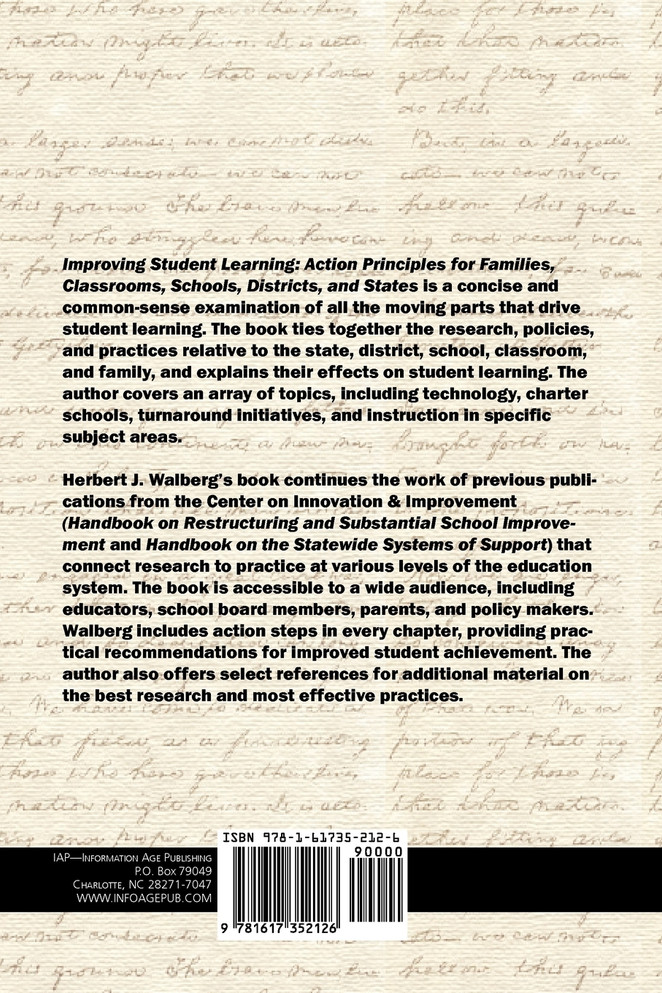 Improving Schools to Promote Learning