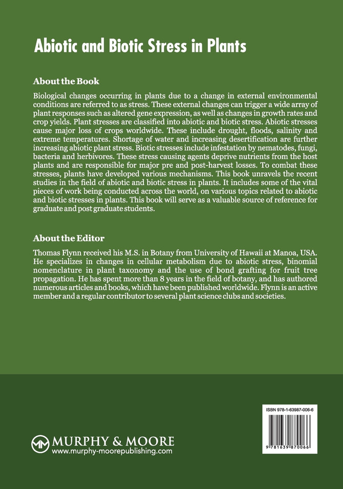 Abiotic and Biotic Stress in Plants