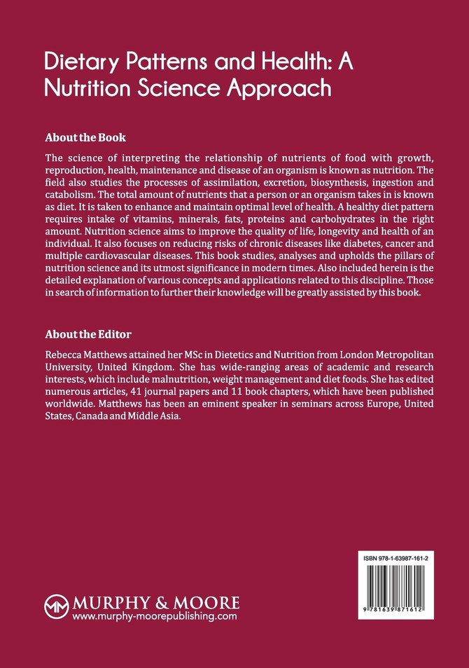 Dietary Patterns and Health