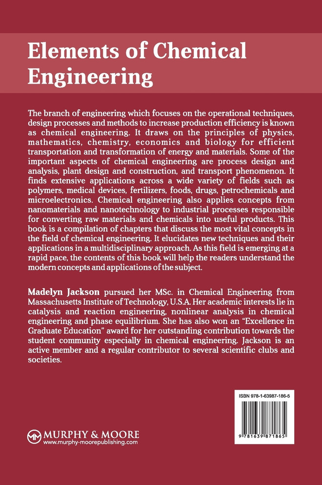 Elements of Chemical Engineering