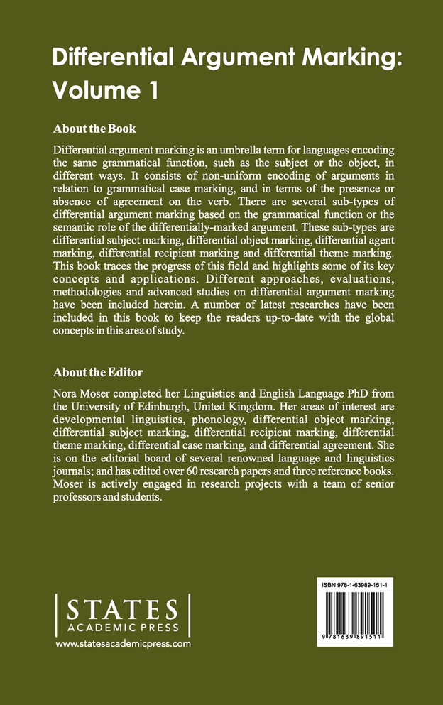 Differential Argument Marking
