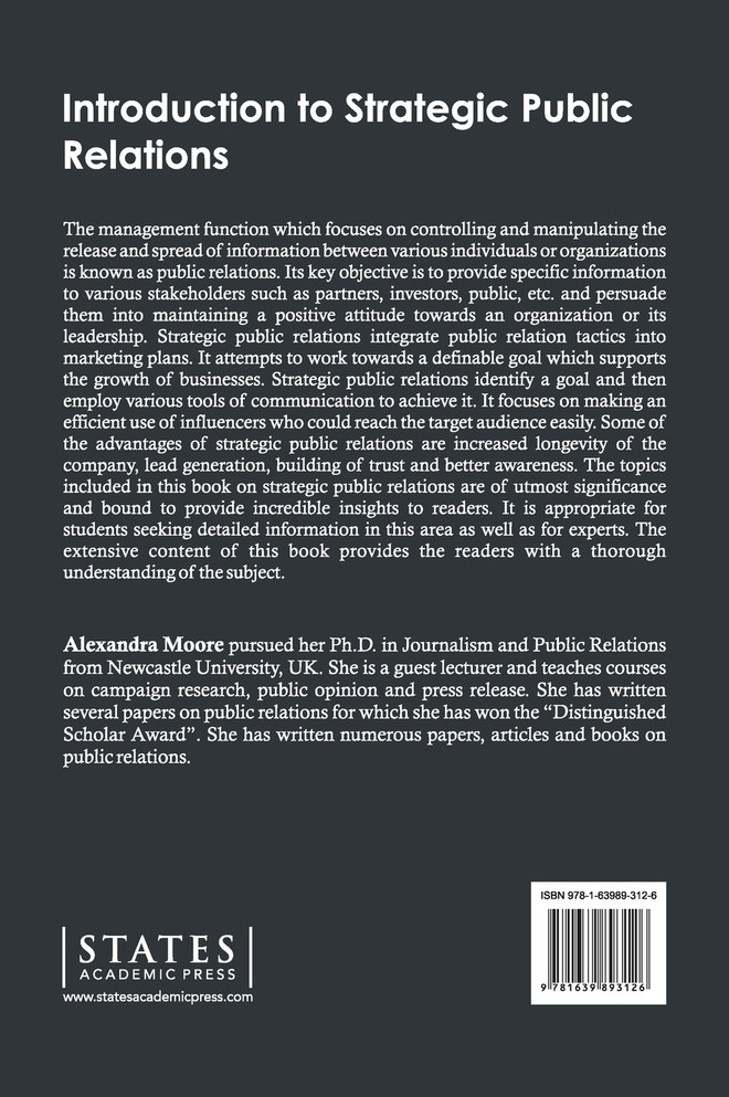 Introduction to Strategic Public Relations