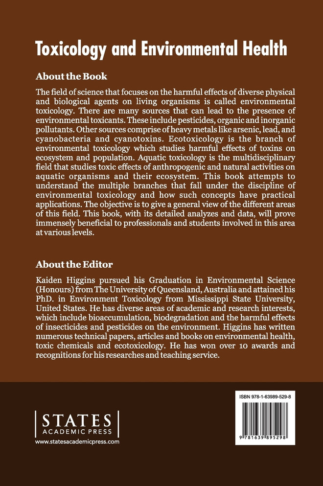 Toxicology and Environmental Health