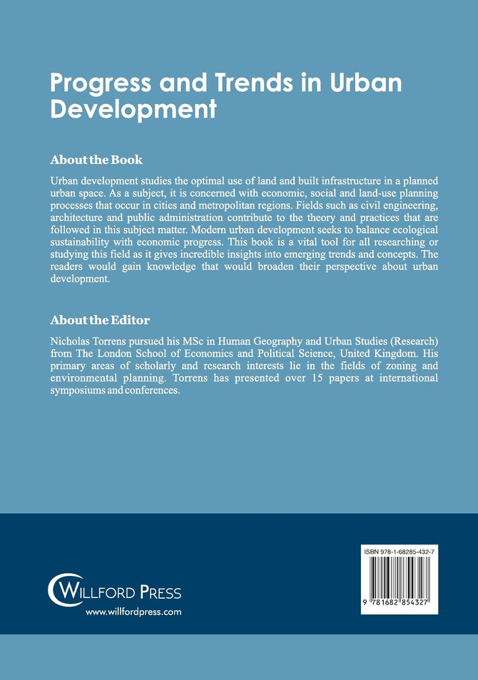 Progress and Trends in Urban Development