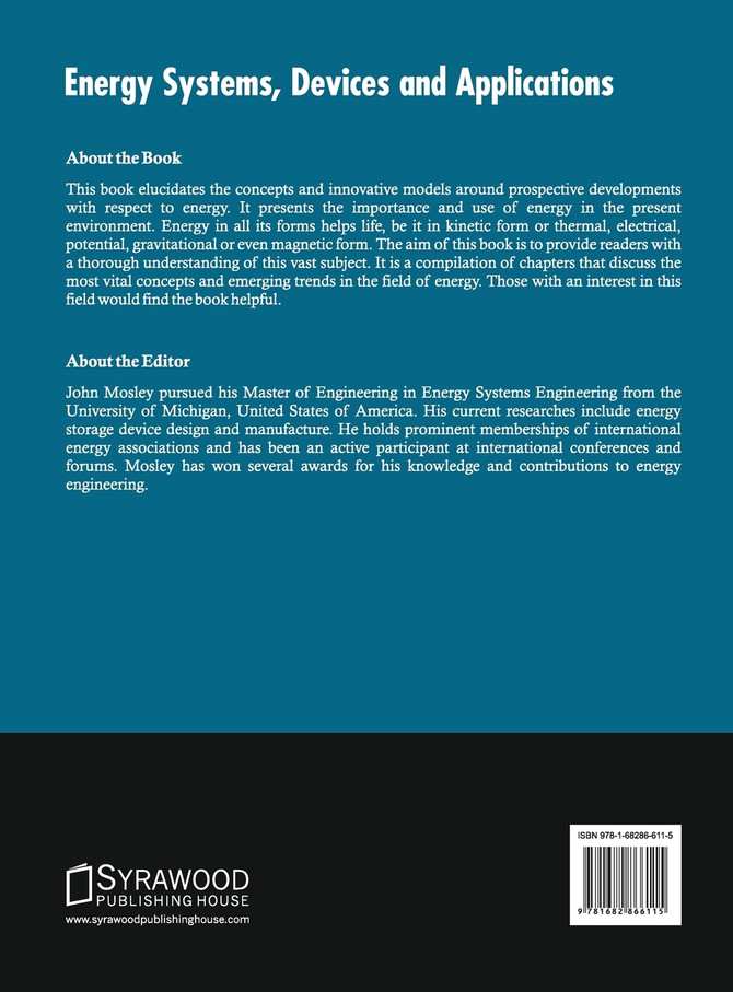 Energy Systems, Devices and Applications