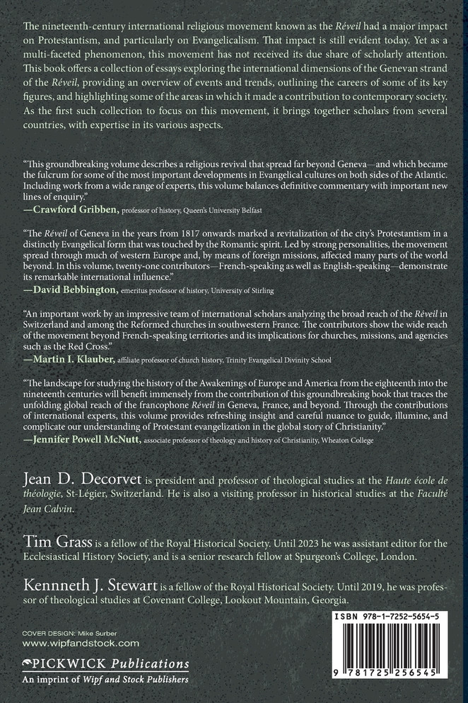 The Genevan Réveil in International Perspective