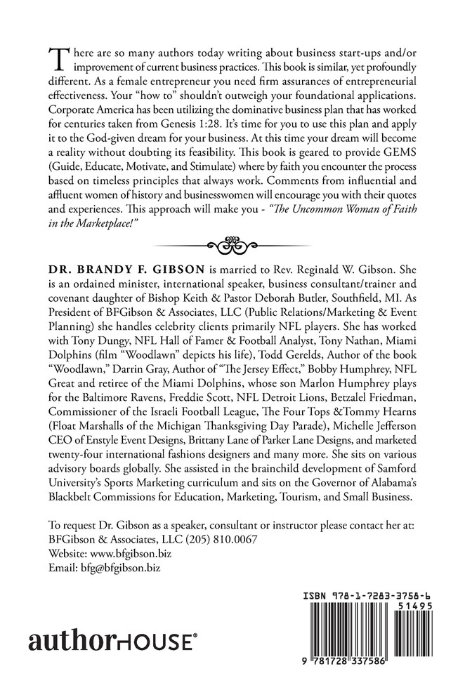 The Uncommon Woman of Faith in the Marketplace