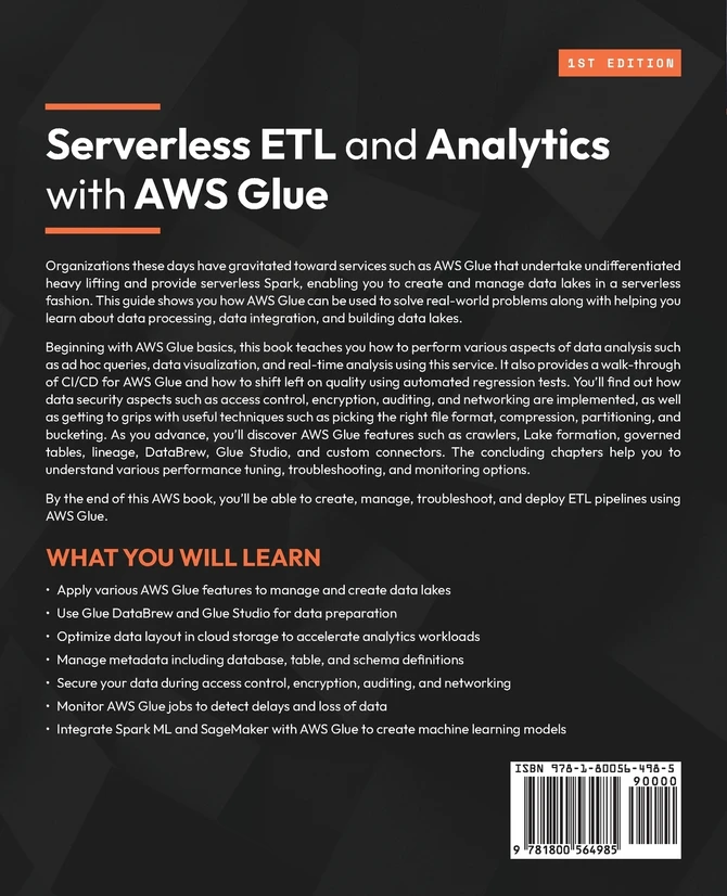 Serverless ETL and Analytics with AWS Glue