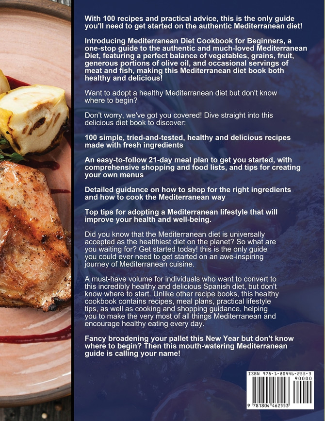 The UK Mediterranean Diet Cookbook for Beginners