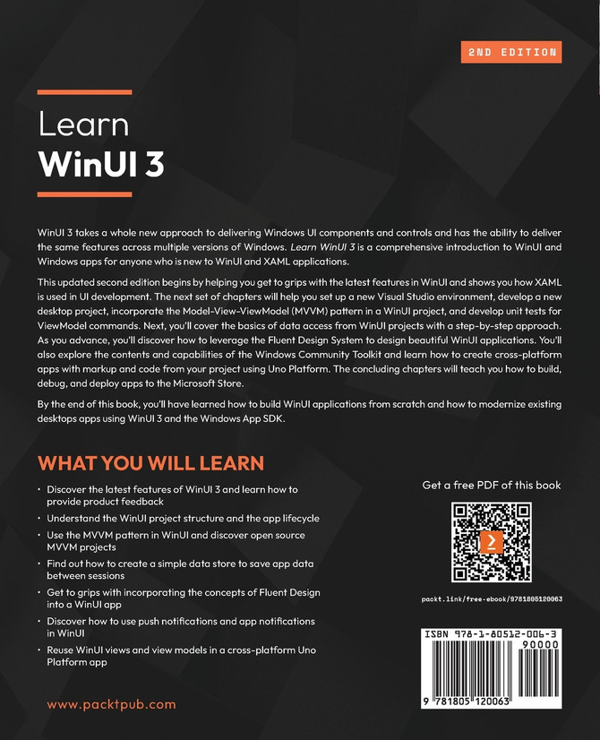 Learn WinUI 3 - Second Edition