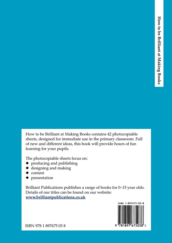 How to Be Brilliant at Making Books