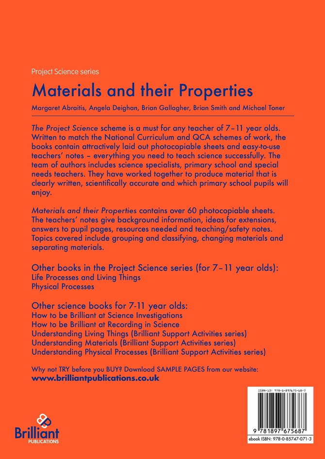 Project Science - Materials and their Properties