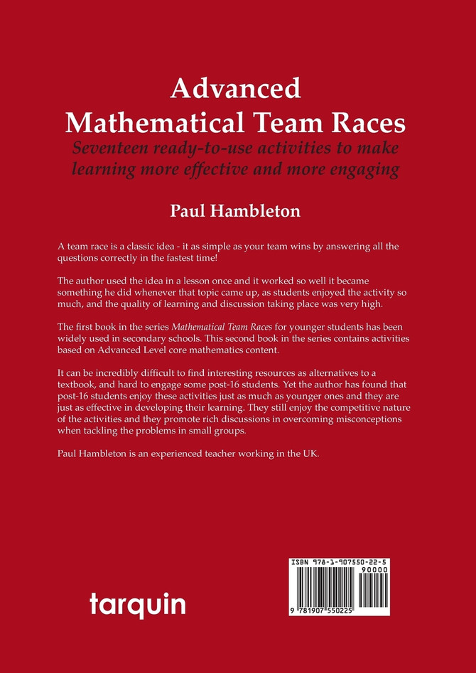 Advanced Mathematical Team Races