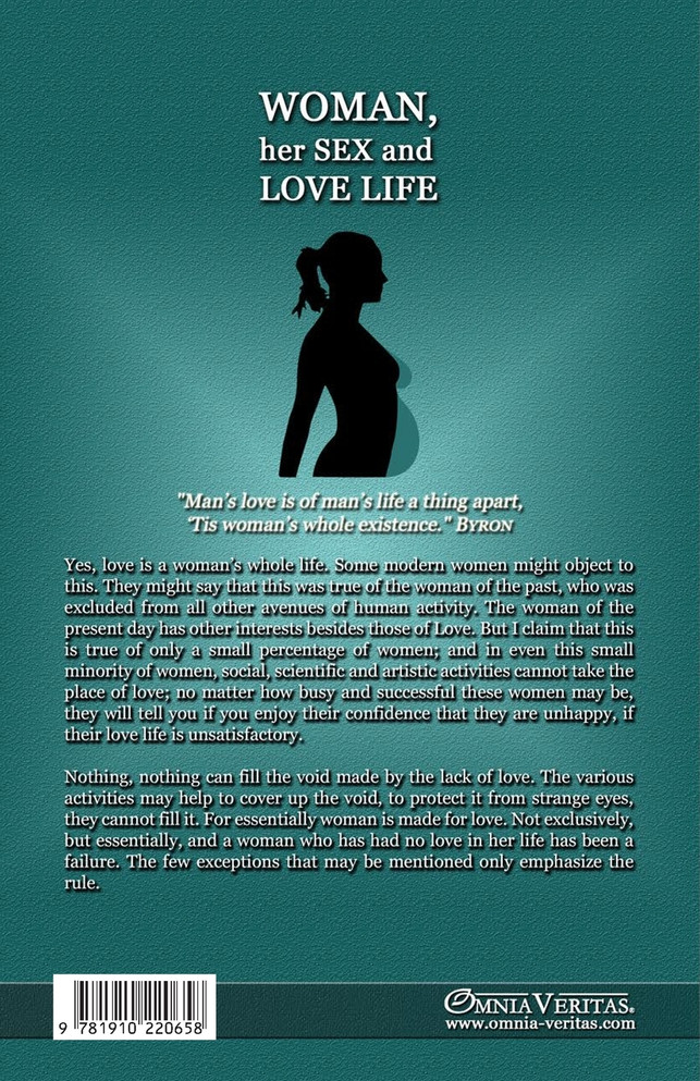 Woman Her Sex And Love Life