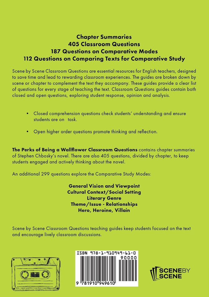 The Perks of Being a Wallflower Classroom Questions