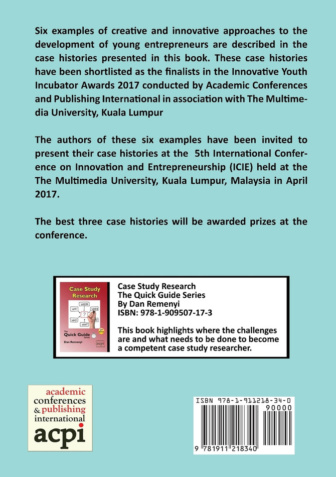 Innovative Youth Incubator Awards 2017