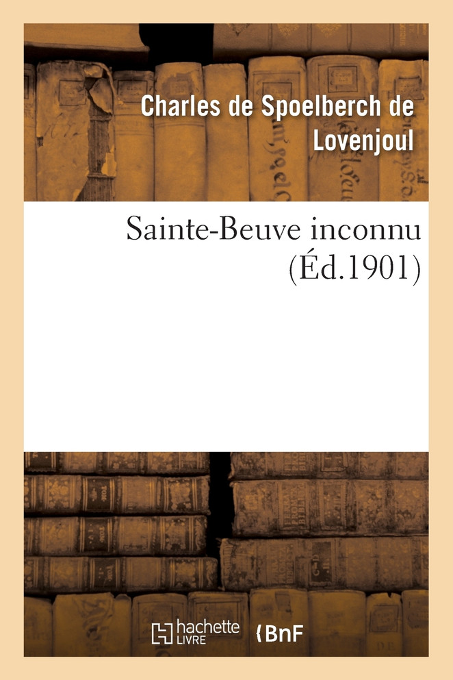 Sainte-Beuve inconnu