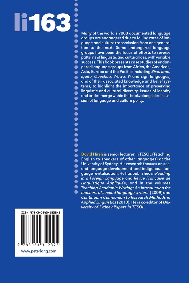 Endangered Languages, Knowledge Systems and Belief Systems