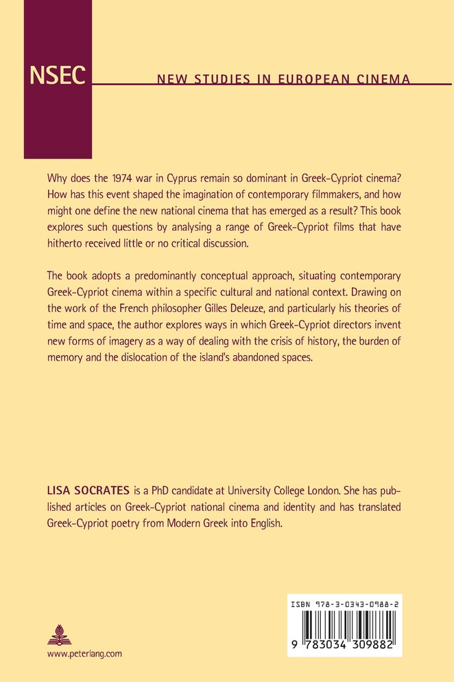 Time and Space in Contemporary Greek-Cypriot Cinema