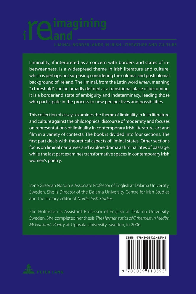Liminal Borderlands in Irish Literature and Culture