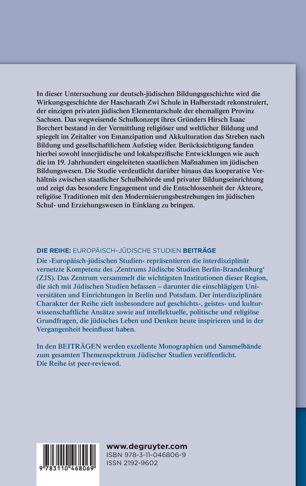 Jüdisches Schulwesen zwischen Tradition und Moderne