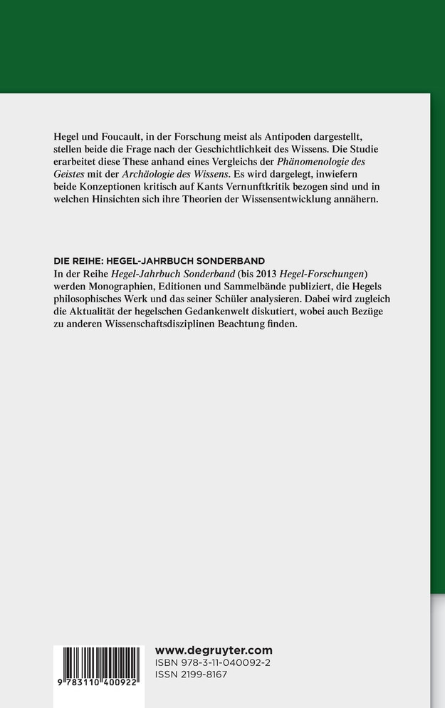 Hegel und Foucault