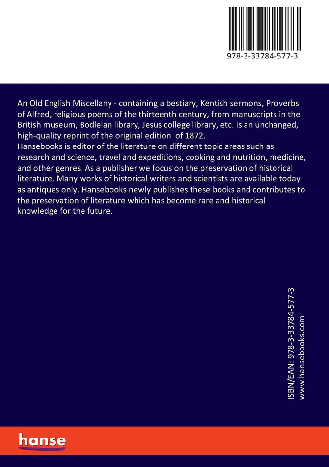 An Old English Miscellany